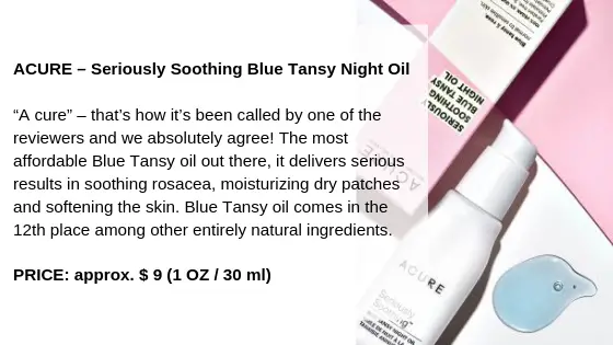 ACURE – Seriously Soothing Blue Tansy Night Oil