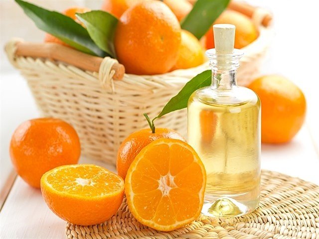 Orange essential oil makes DIY sleep pillow spray great