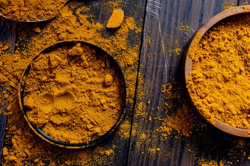 two cups of grated turmeric