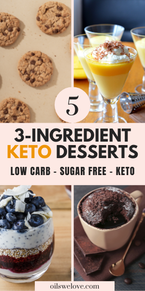 3-ingredient keto desserts