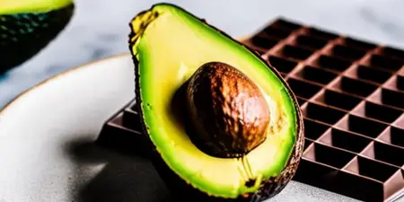 Aocado and darc chocolate are among foods that reduce anxiety