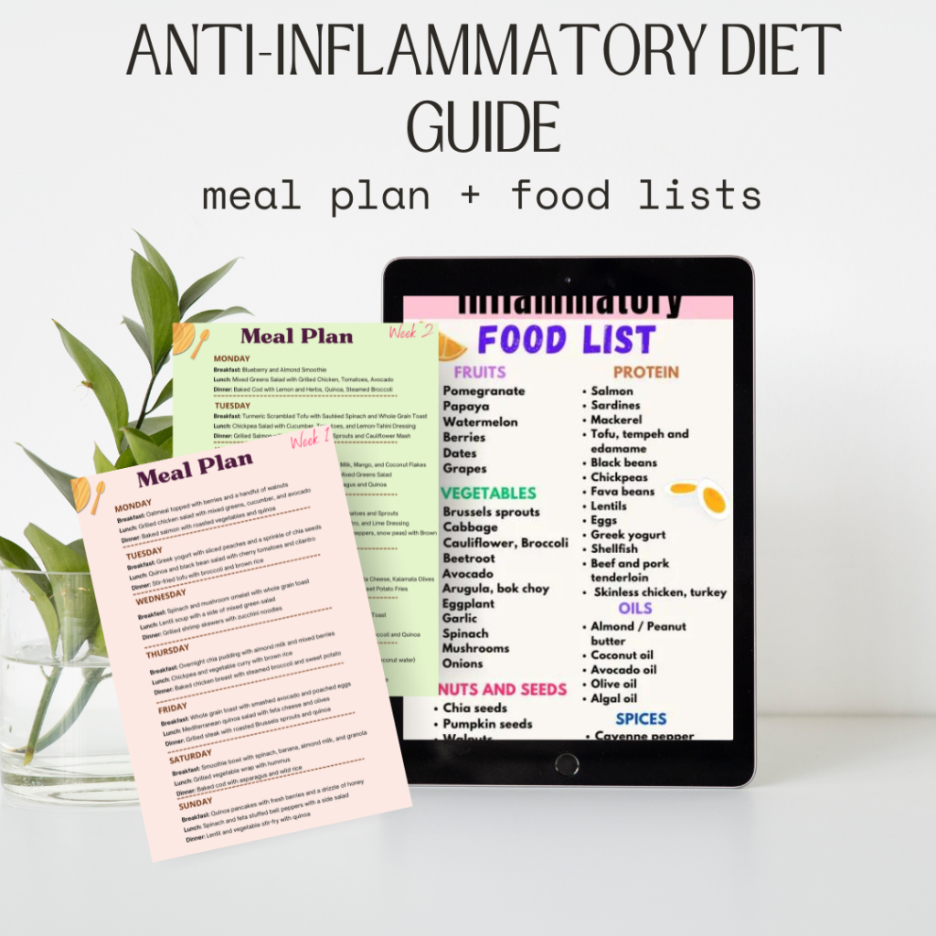 antiinflammatory workbook