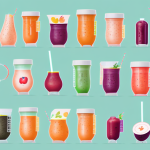 A variety of healthy drinks