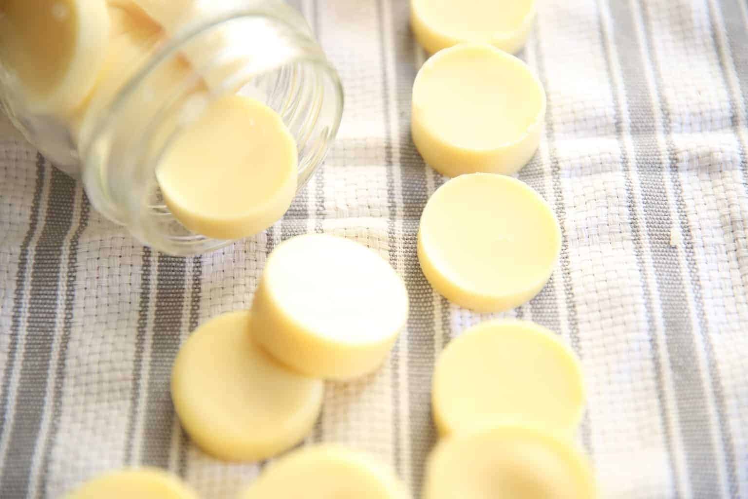 The Easiest Homemade Lotion Bars with Essential Oils