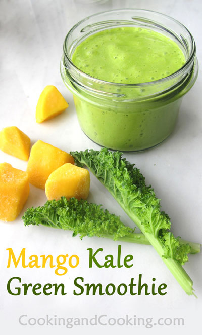 Mango-Kale Smoothie