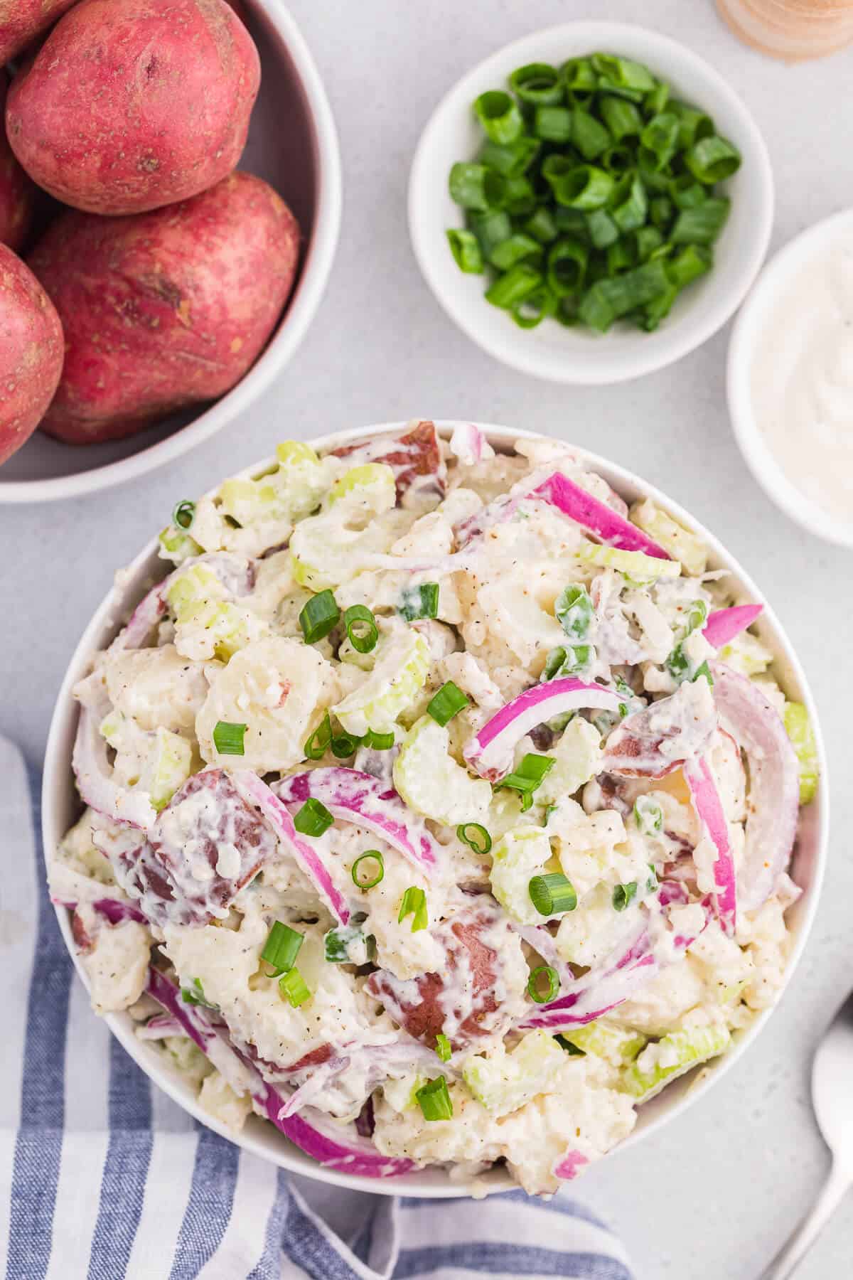 Creamy Dill Ranch Potato Salad