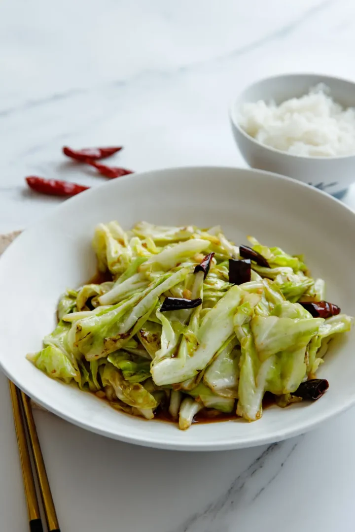 Chinese-Style Cabbage Stir Fry