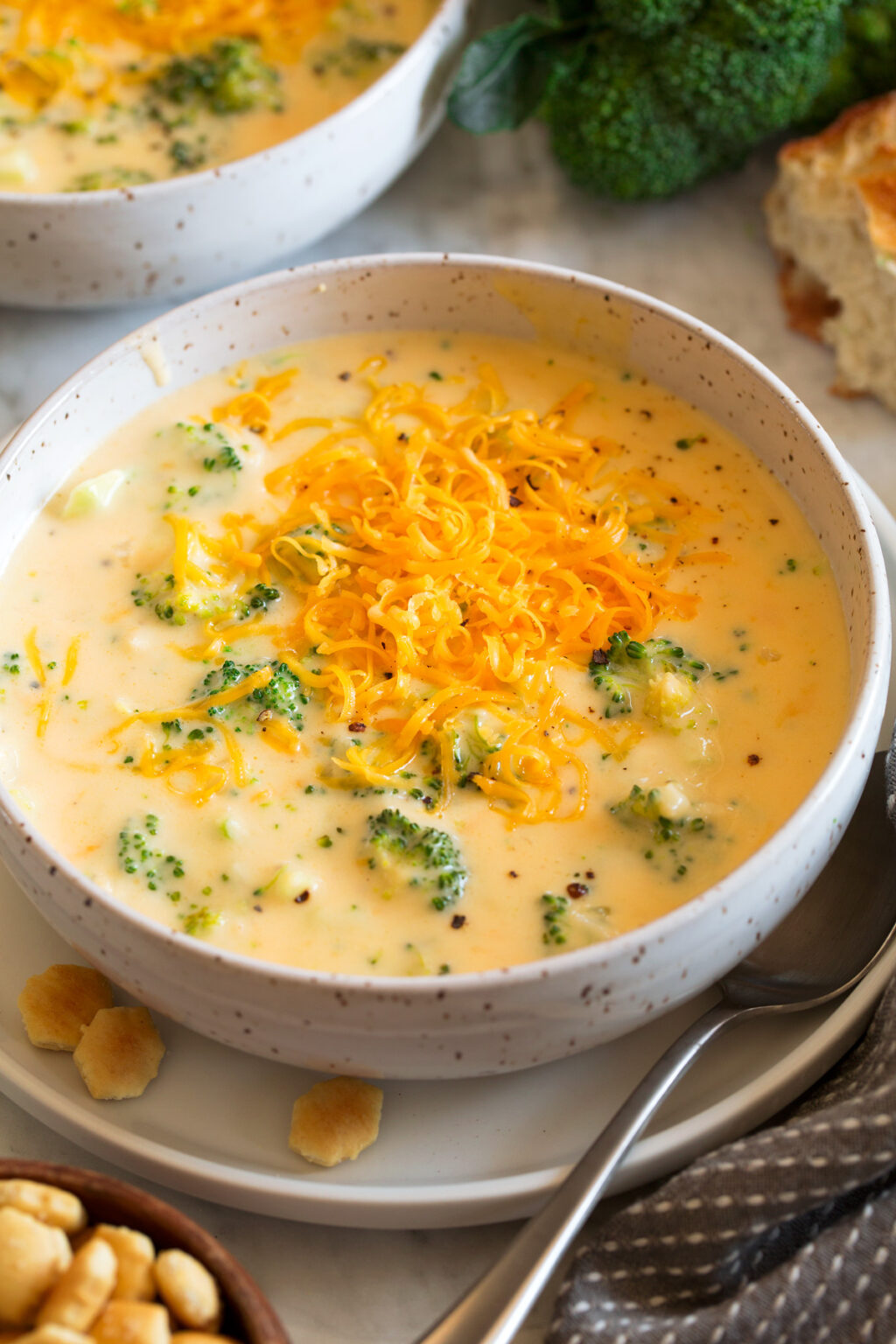 My Favorite Broccoli Cheese Soup