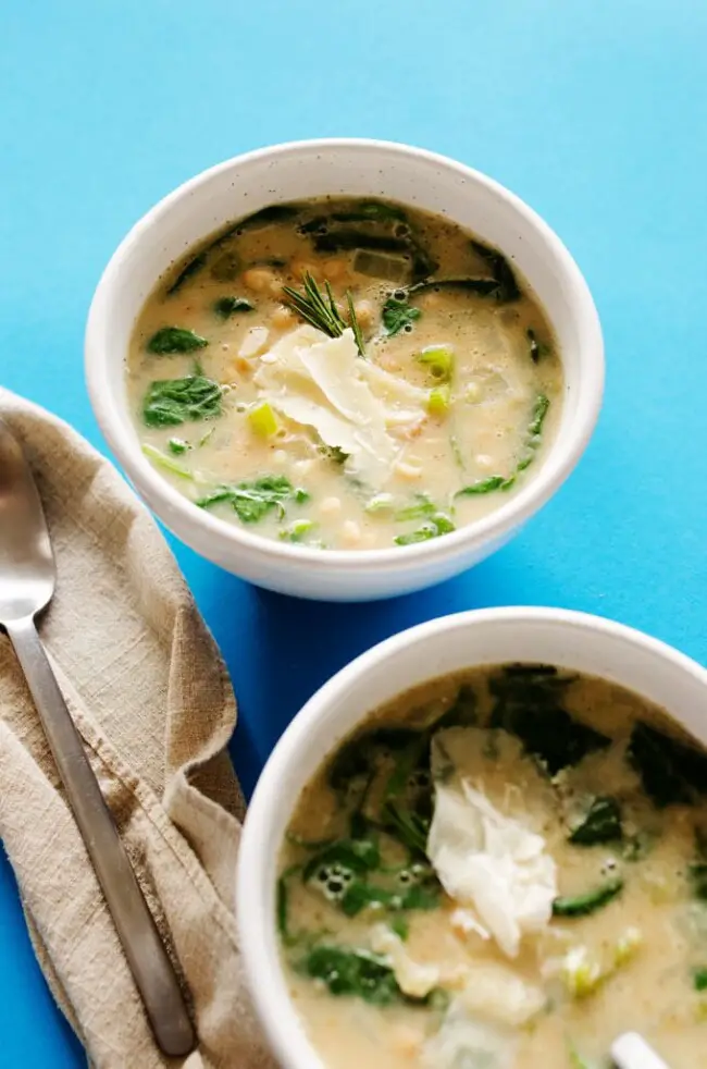 Creamy Vegan White Bean Soup