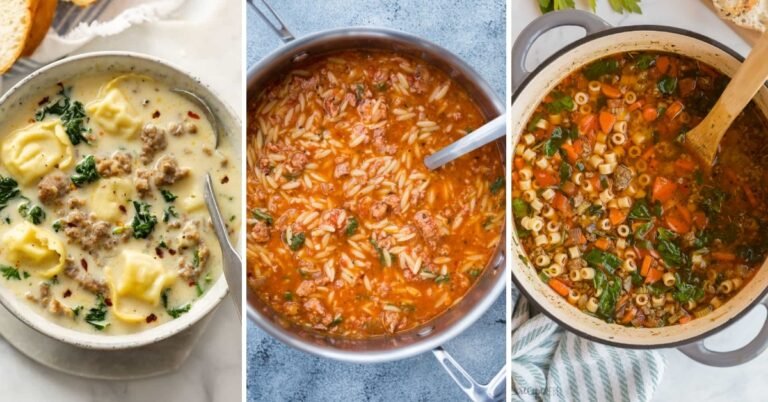 7 Filling Sausage Soup Recipes