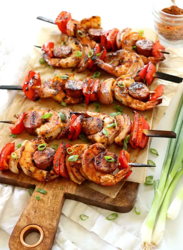 Cajun Shrimp Kabobs