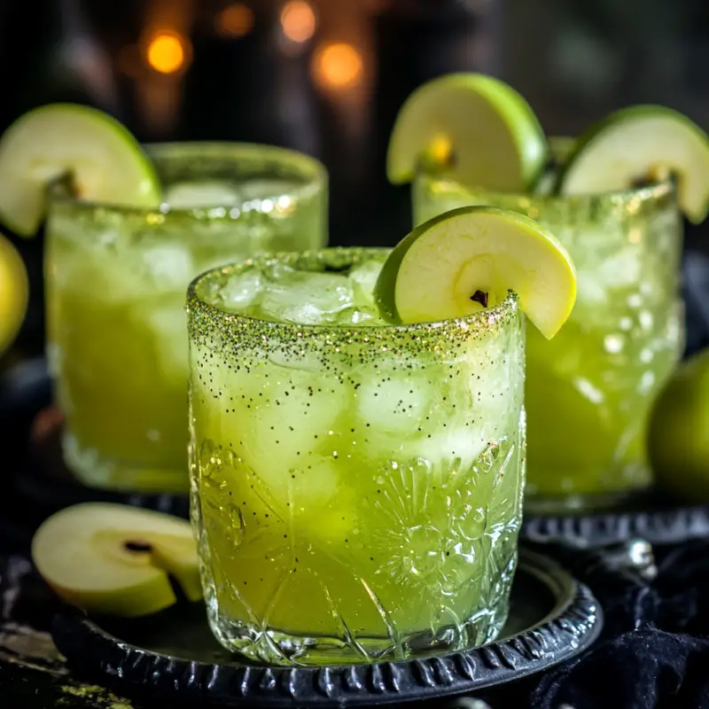 Poison Apple Fizz Mocktail