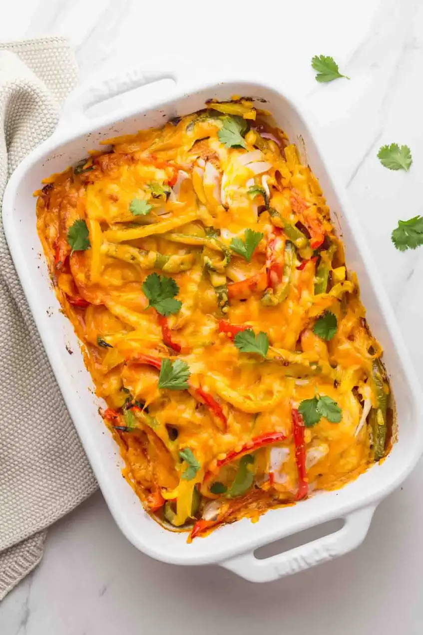 Chicken Fajita Casserole