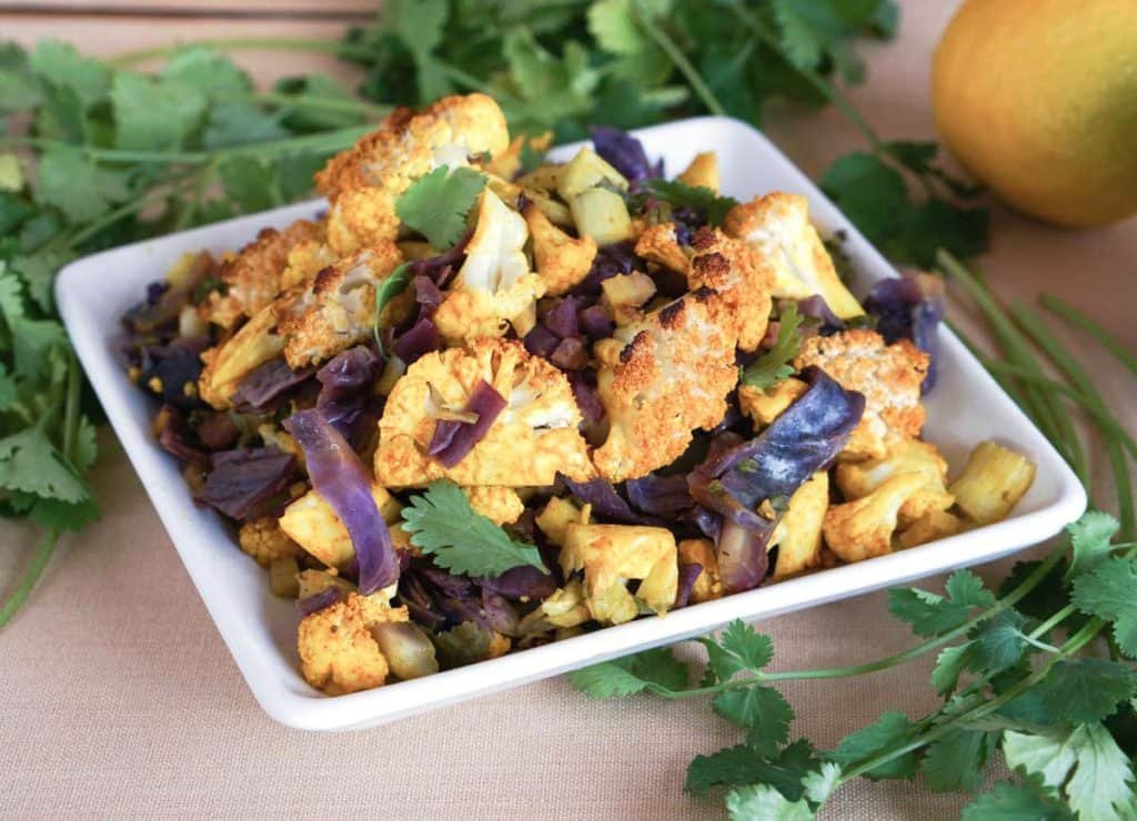 Turmeric Cauliflower Bake