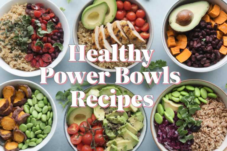 12 Healthy Power Bowls Recipes