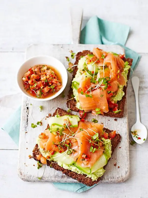 Avocado on Toast with Smoked Salmon