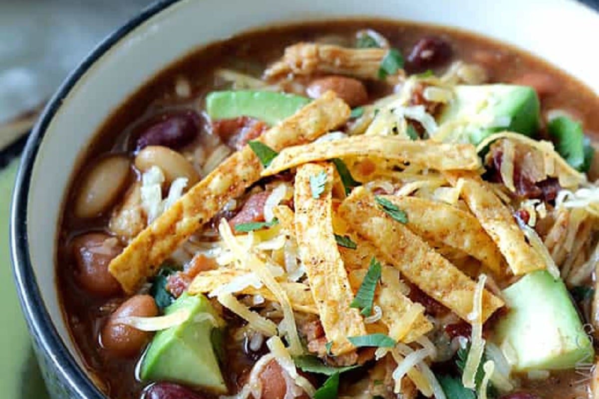 Smoky BBQ Chicken Chili