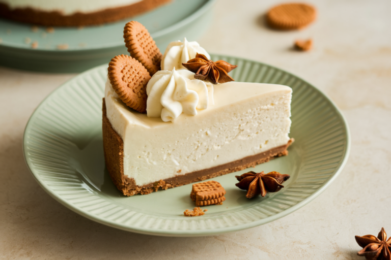 Easy Christmas Eggnog Cheesecake