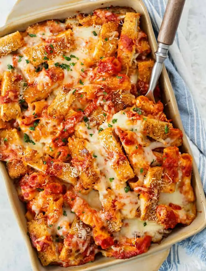 Baked Chicken Parmesan Casserole