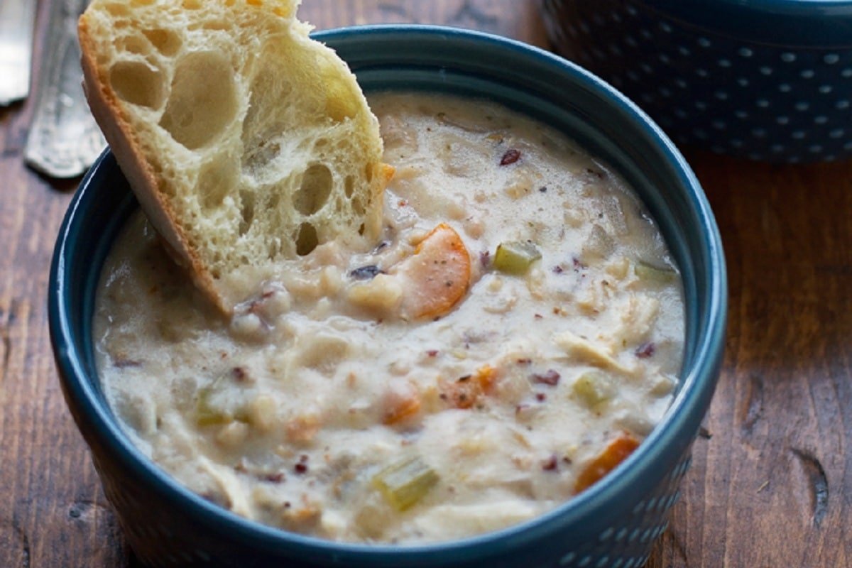 Creamy Chicken and Wild Rice Soup