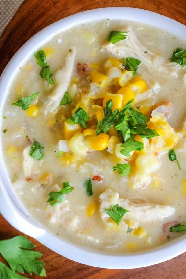 Creamy Chicken Corn Chowder