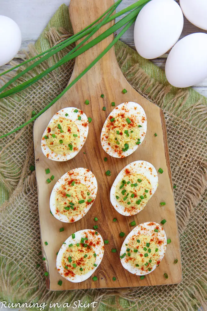 Greek Yogurt Deviled Eggs