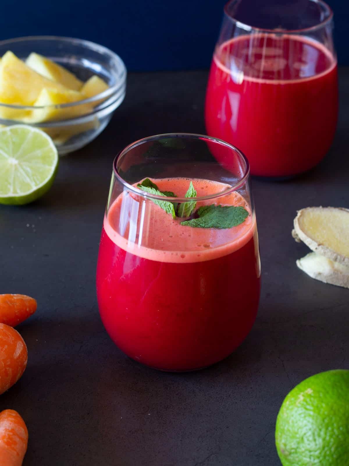 Carrot Beetroot Detox Juice