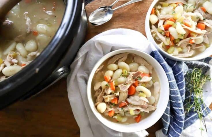 Chicken and Dumplings with Gnocchi