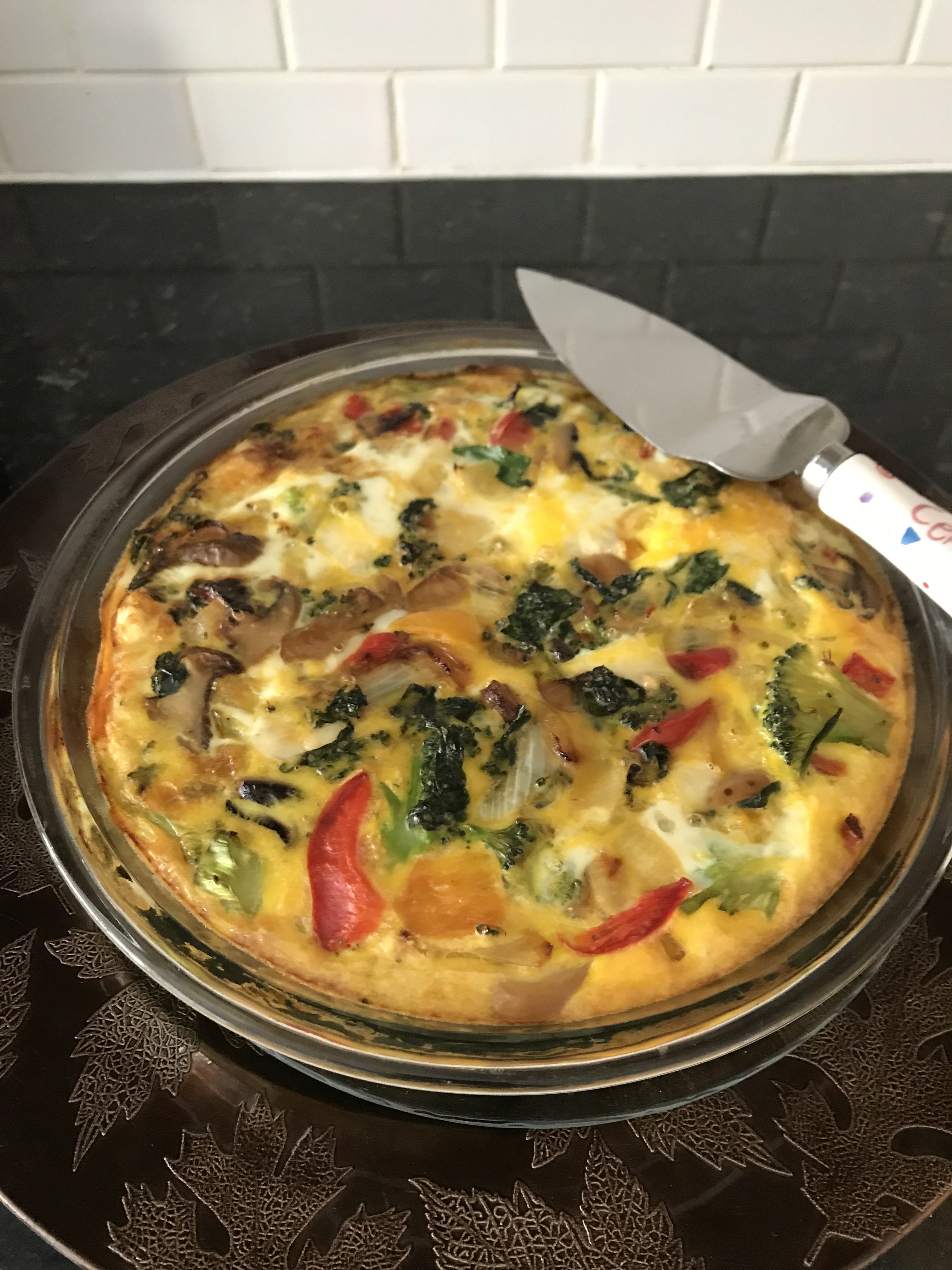 Easy Weight Watchers Breakfast Crustless Frittata