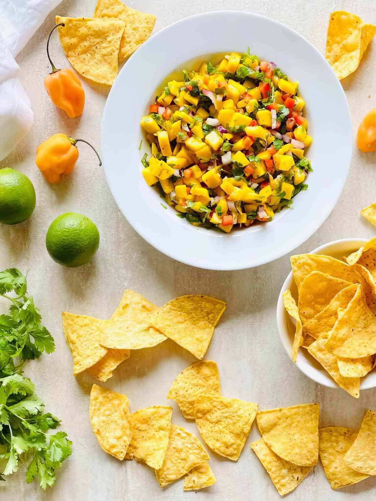 Mango Habanero Salsa