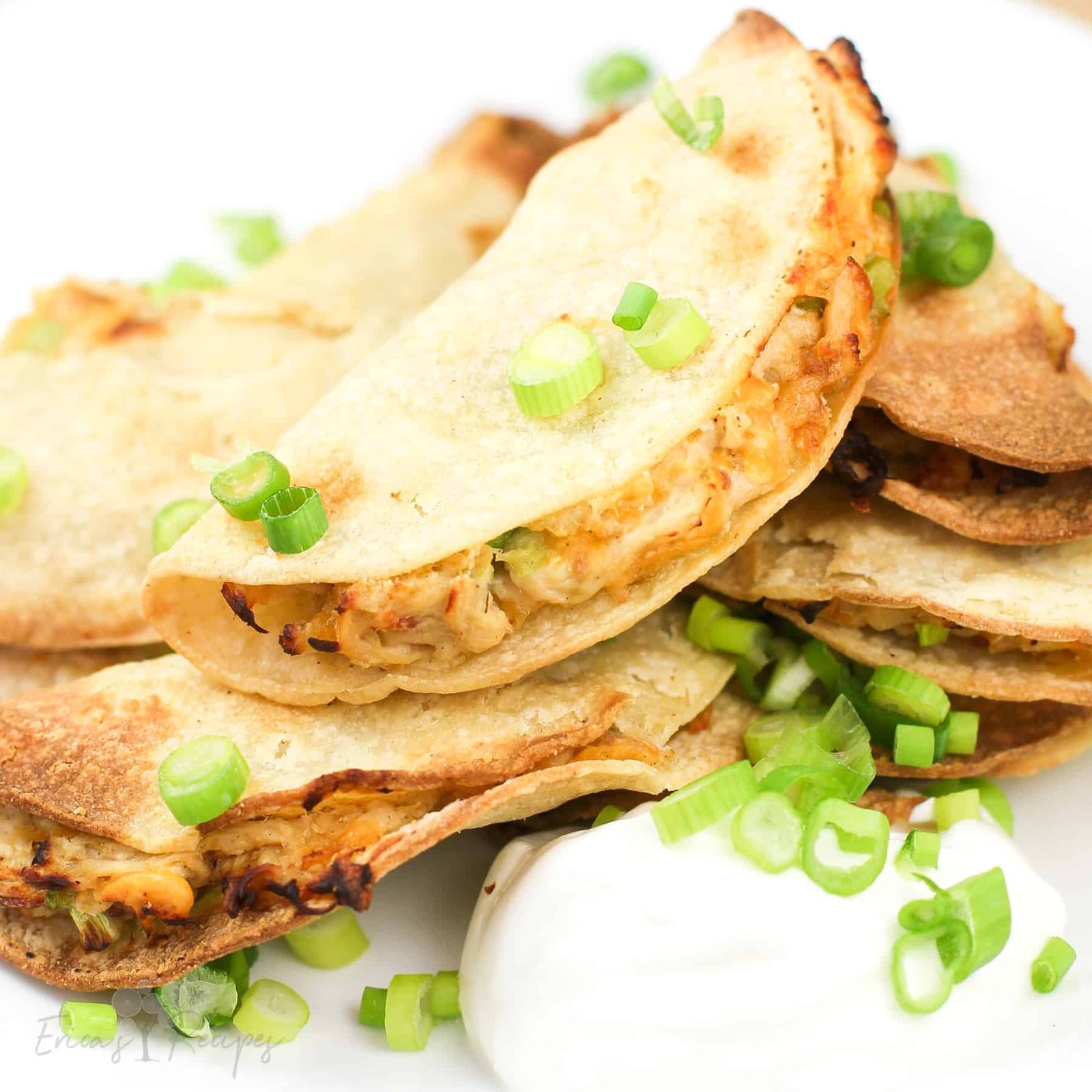 Mini Air Fryer Chicken Quesadilla