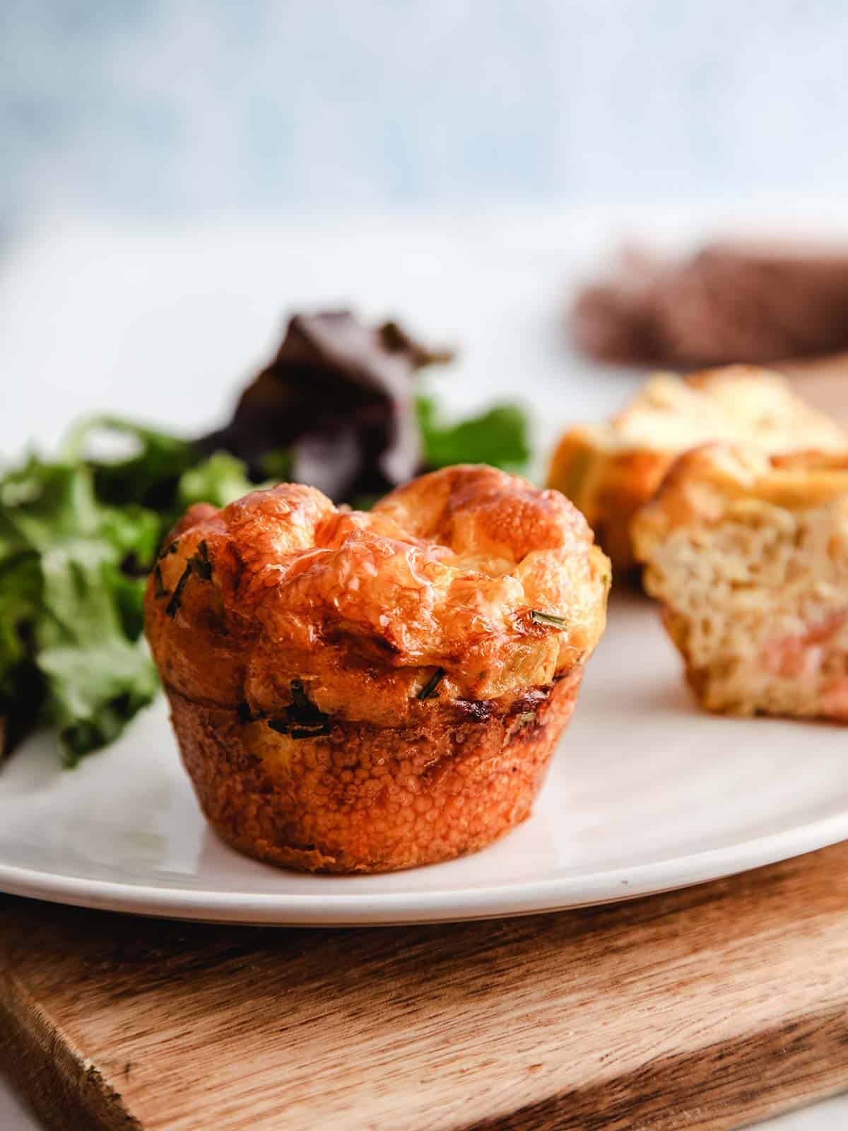 Smoked Salmon Breakfast Muffins