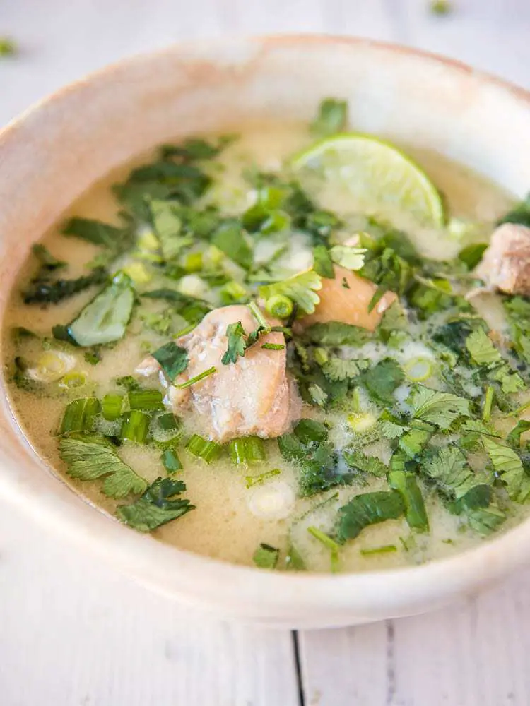 AIP Thai Chicken Soup - vertical view