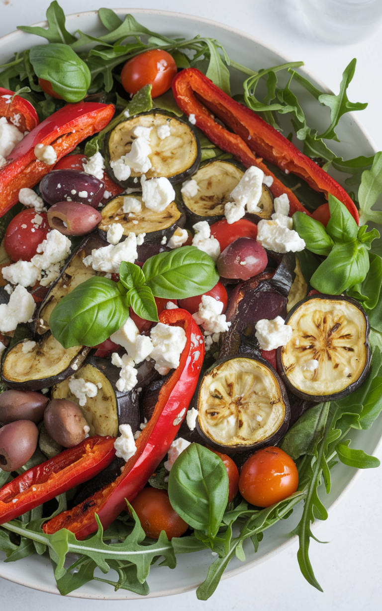 Mediterranean Roasted Vegetable Salad