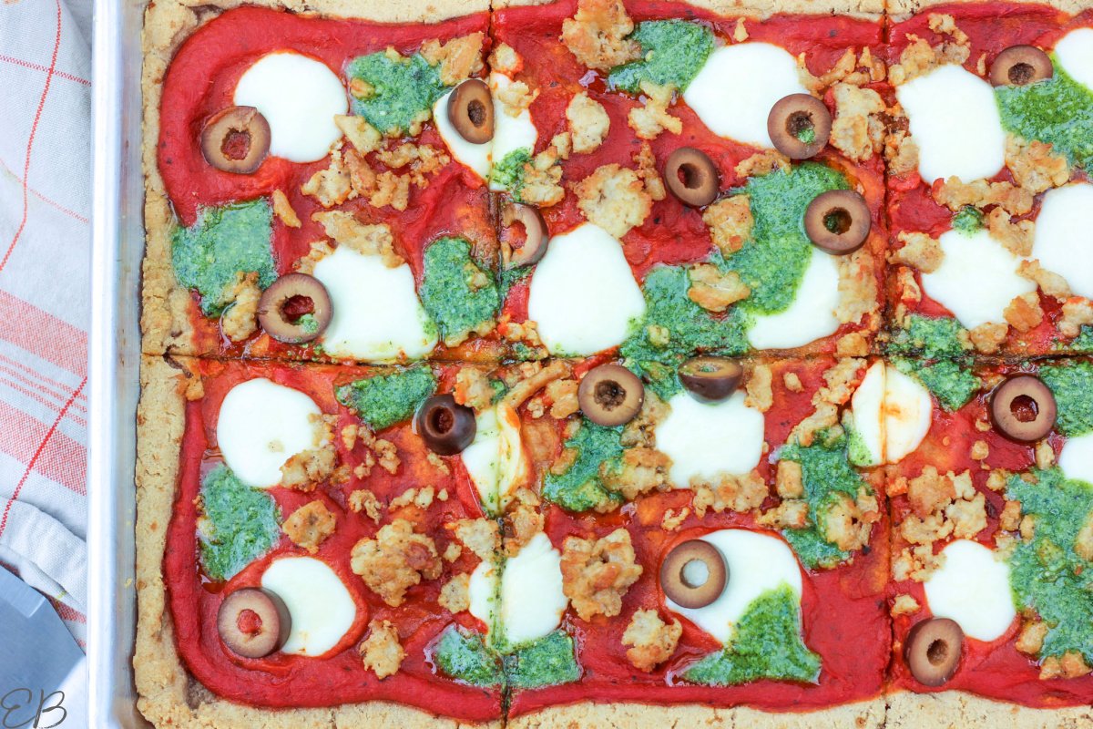 AIP Sheet Pan Pizza by Eat Beautiful