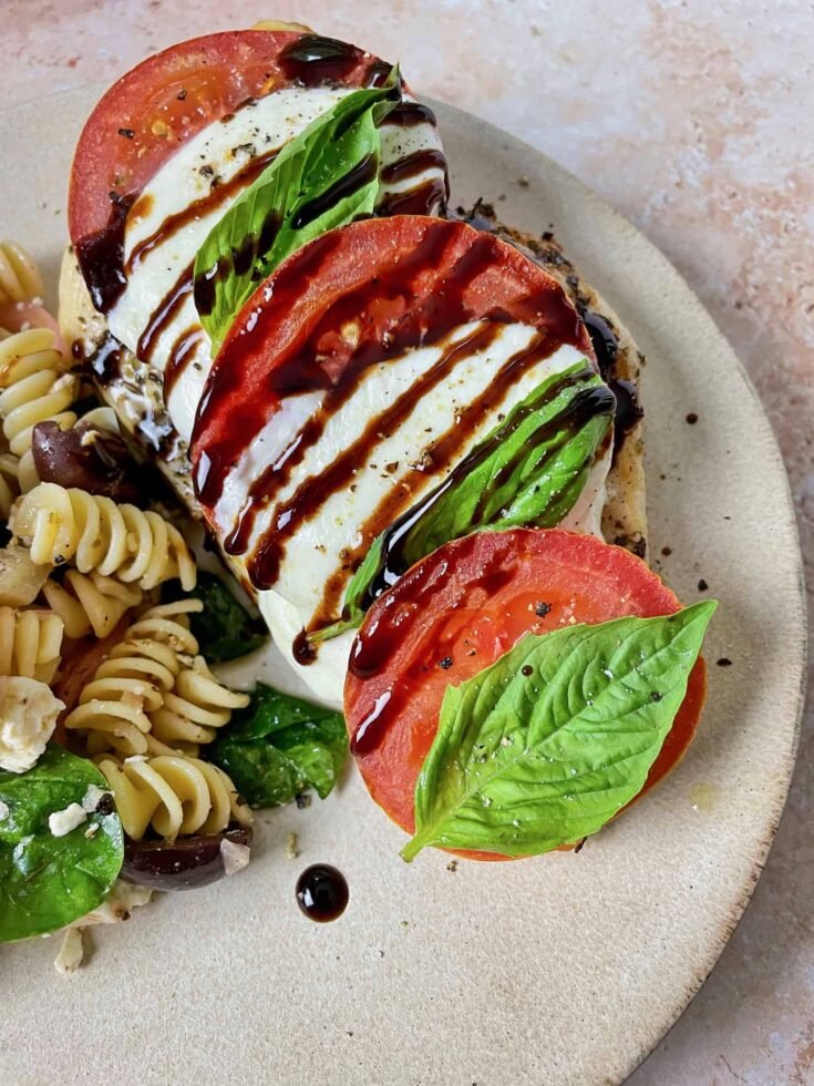 Air Fryer Caprese Chicken