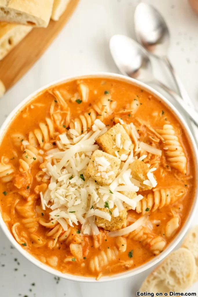 Chicken Parmesan Soup