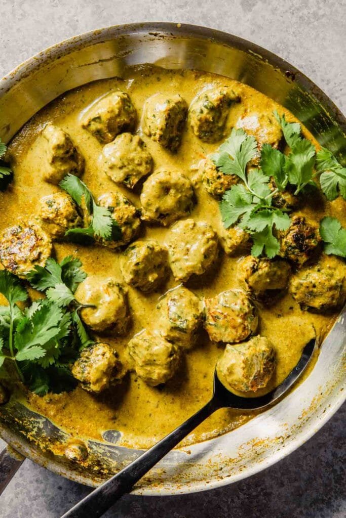 Curry Meatball Delight