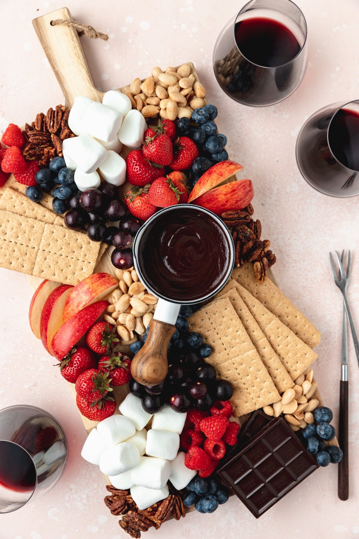 The Decadent Dark Chocolate Board