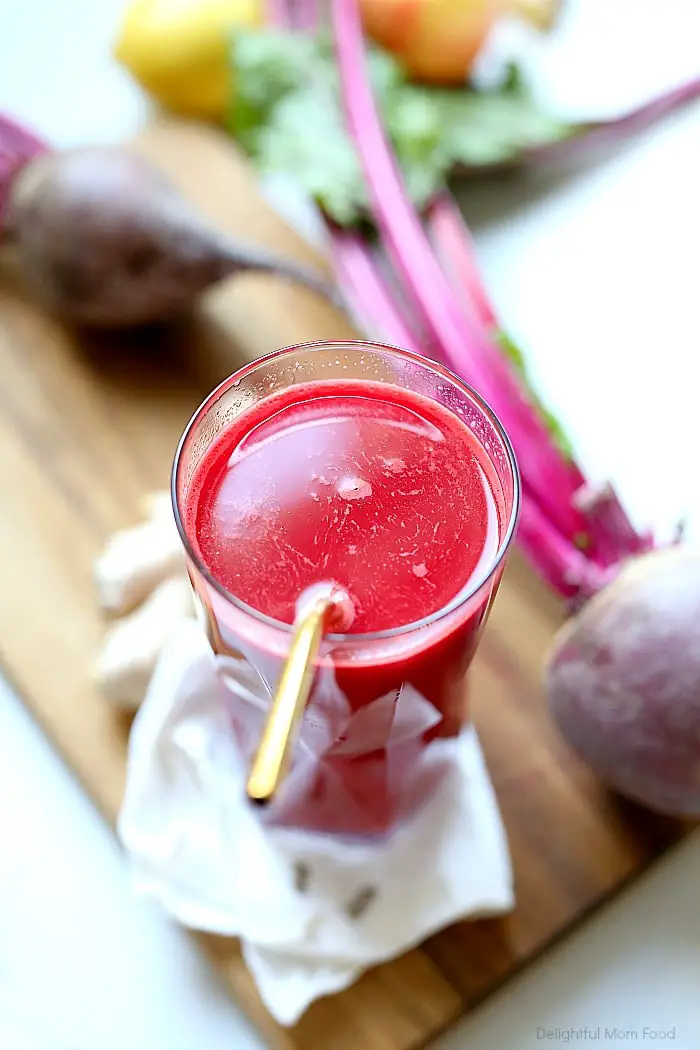 Detoxifying Beet Ginger Juice