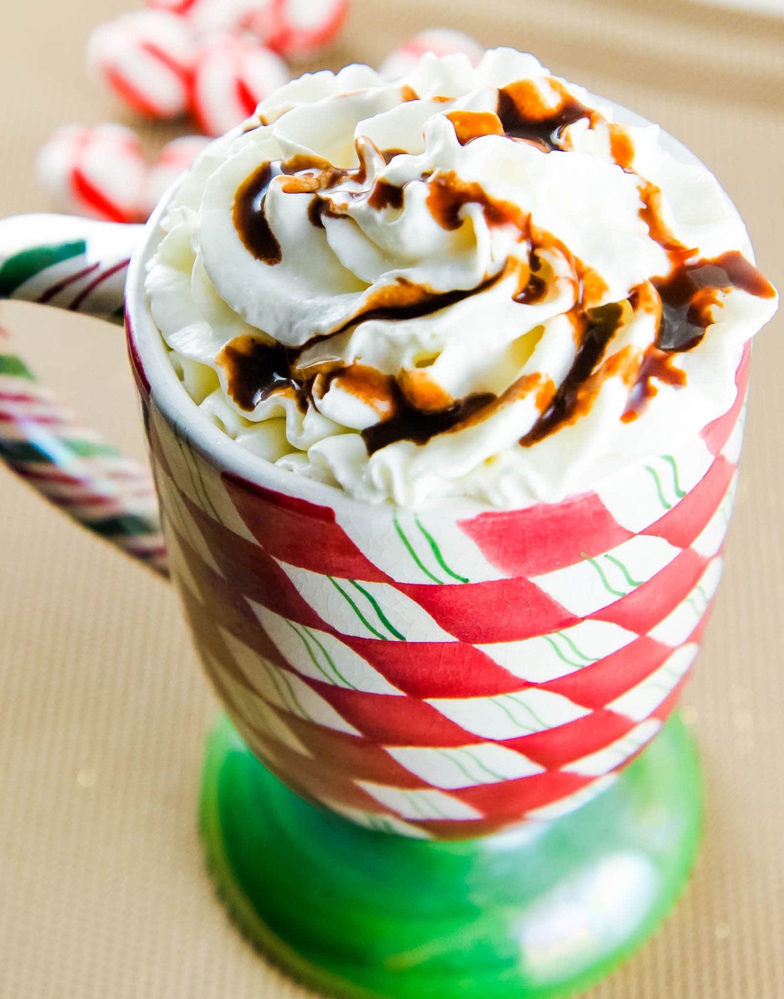 Homemade Peppermint Mocha