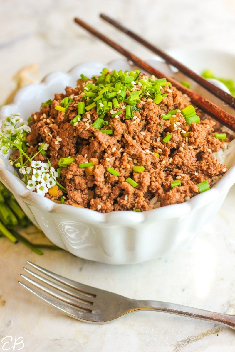 15-Minute Asian Beef Bowl by Eat Beautiful