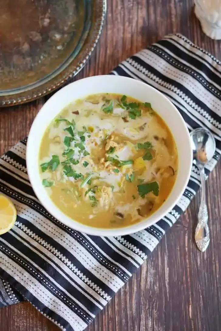 AIP Creamy Mushroom and Brussels Sprouts Soup