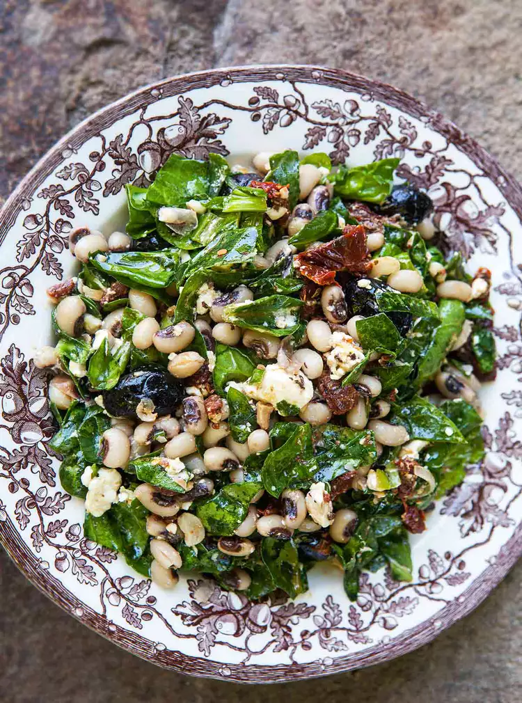 Greek Black Eyed Peas Salad