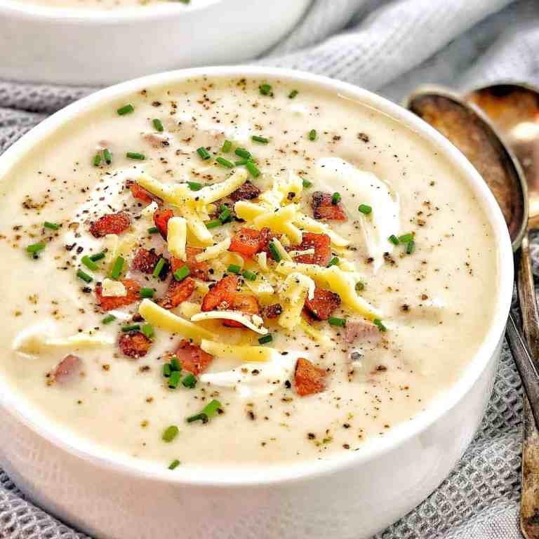 Potato Bacon Cheddar Soup