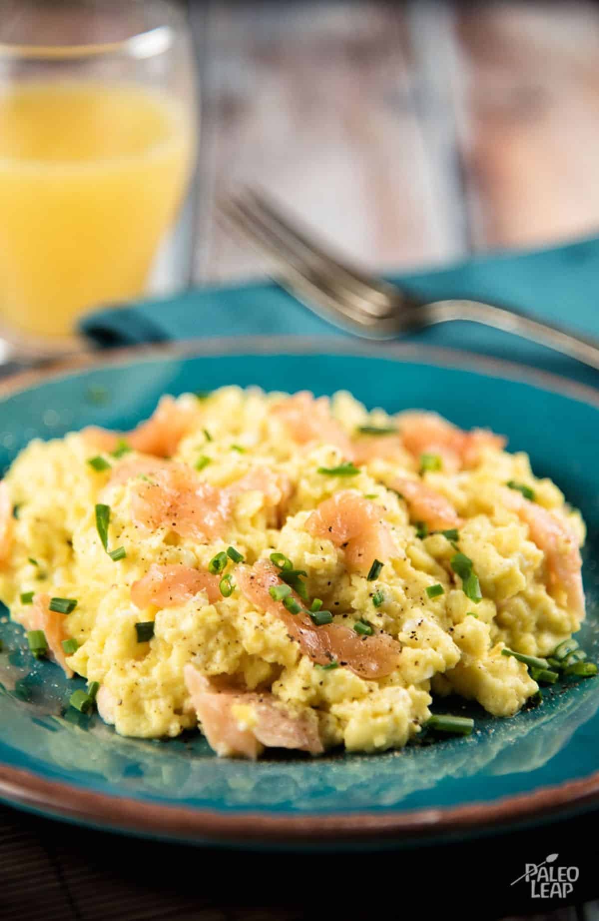 Scrambled Eggs & Smoked Salmon