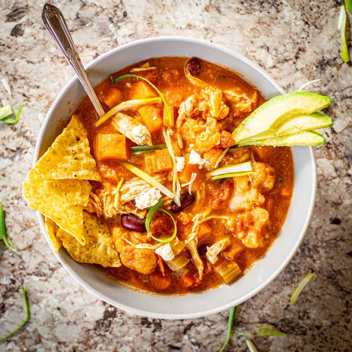 Buffalo Chicken Chili