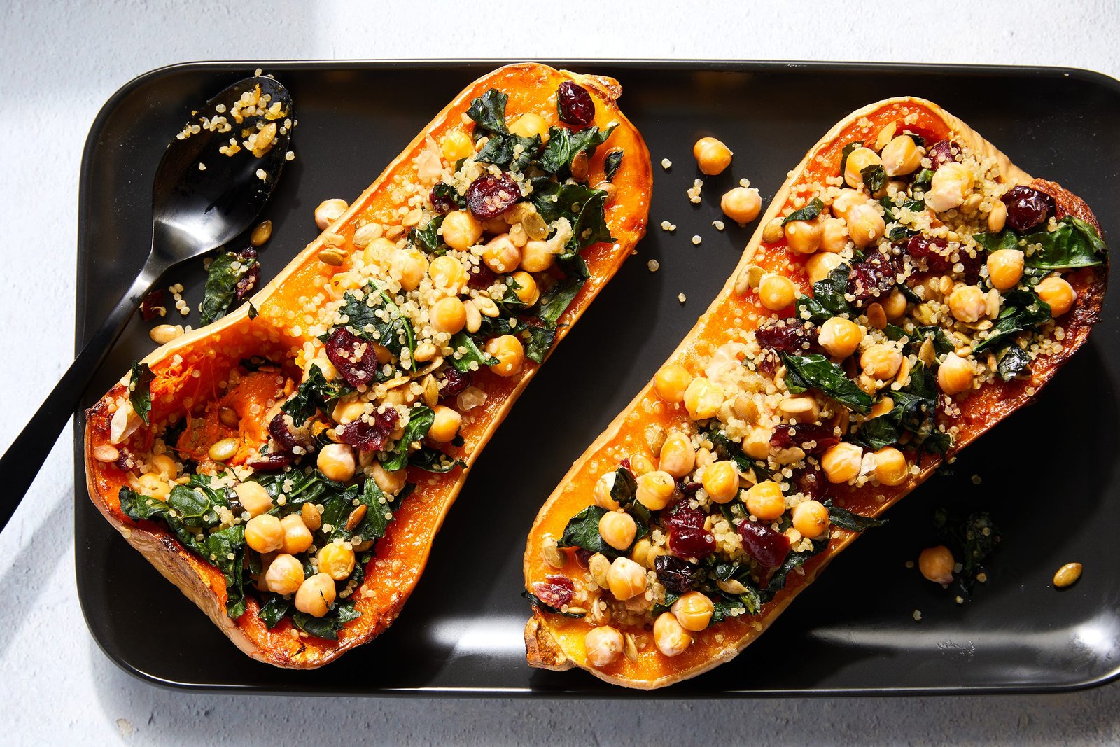 stuffed butternut squash