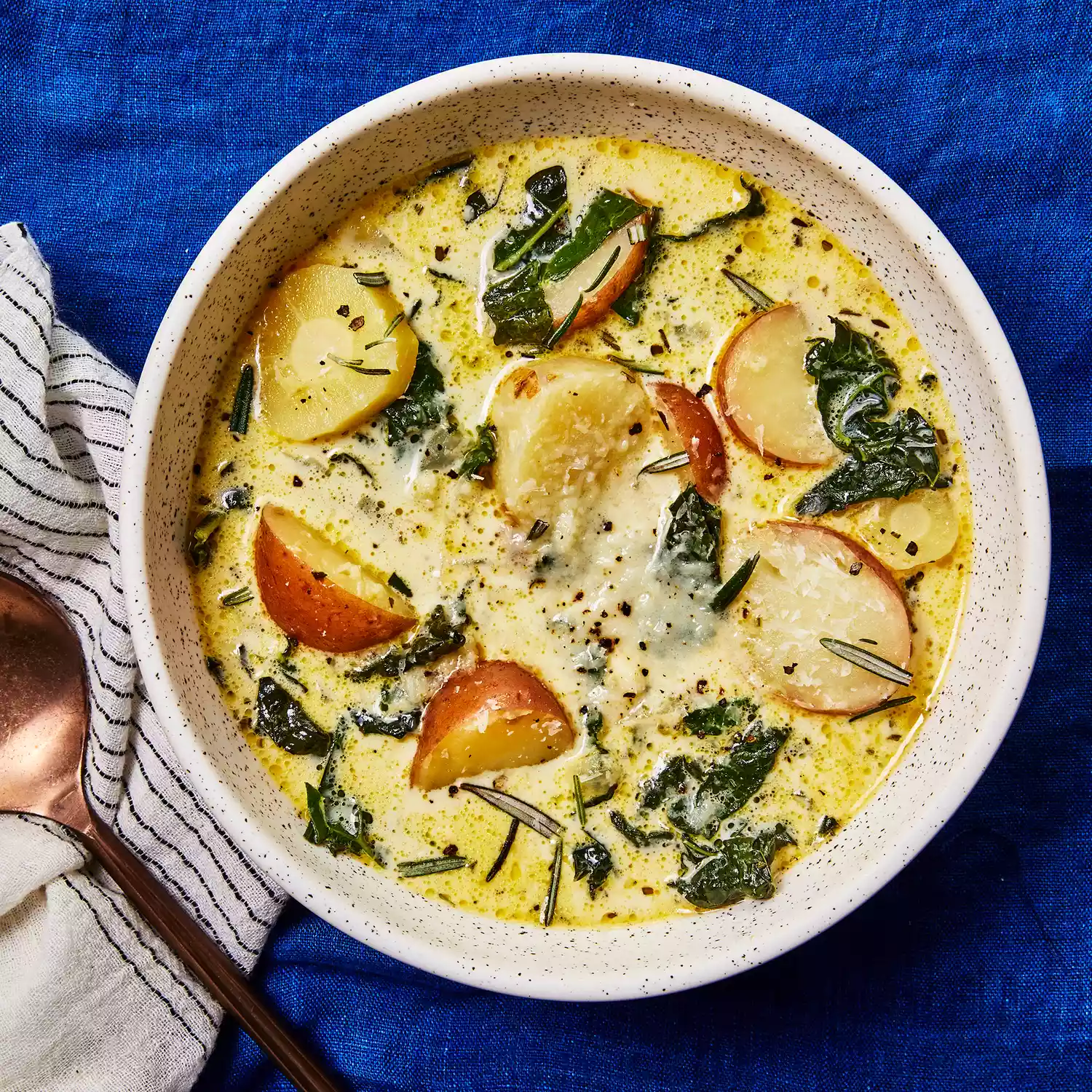 Vegetarian Potato-Kale Soup