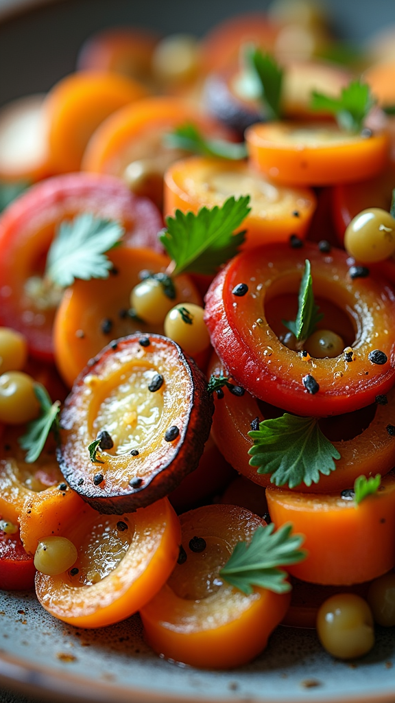 Roasted Root Vegetable Winter Salad